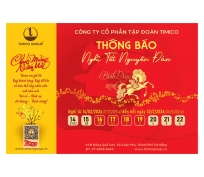 THÔNG BÁO NGHỈ TẾT BÍNH NGỌ 2026